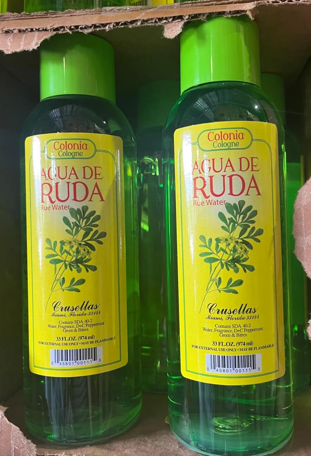Rue Water Cologne - Agua de Ruda - Colonia