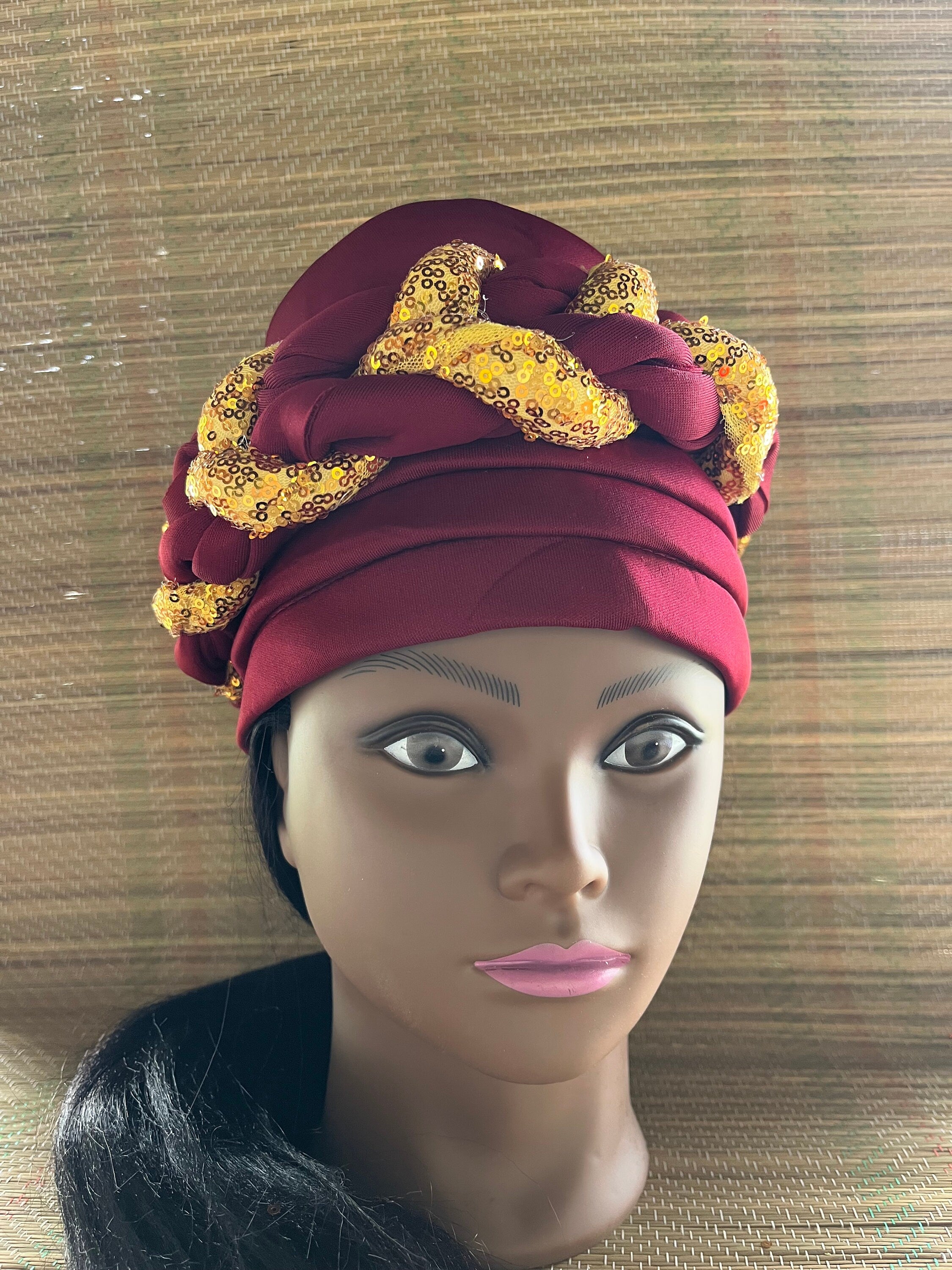 Elegant Head Wrap Turban – Religious Gorro - Versatile Headband