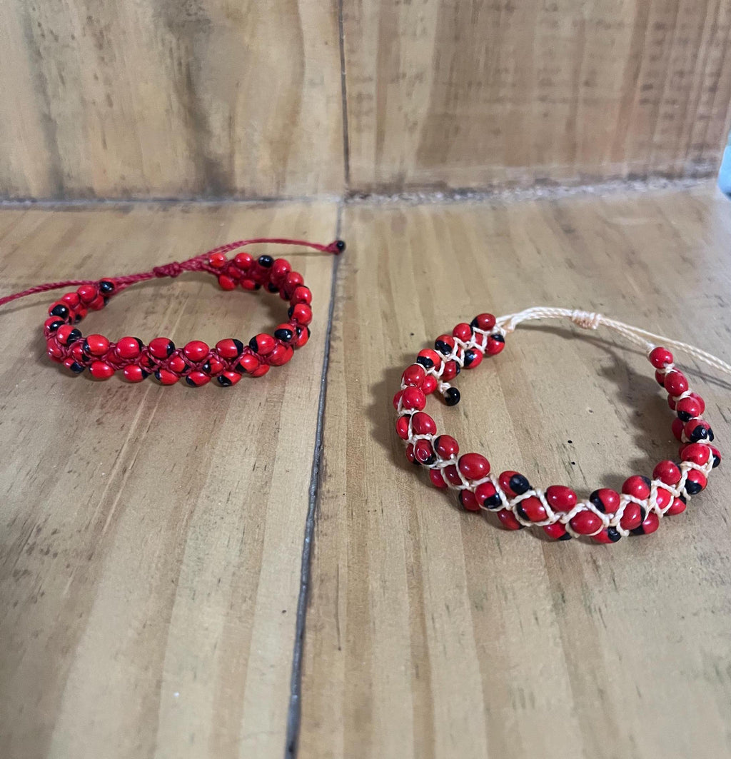 Peony Seeds Protection Bracelet – Pulsera de Protección Peonia