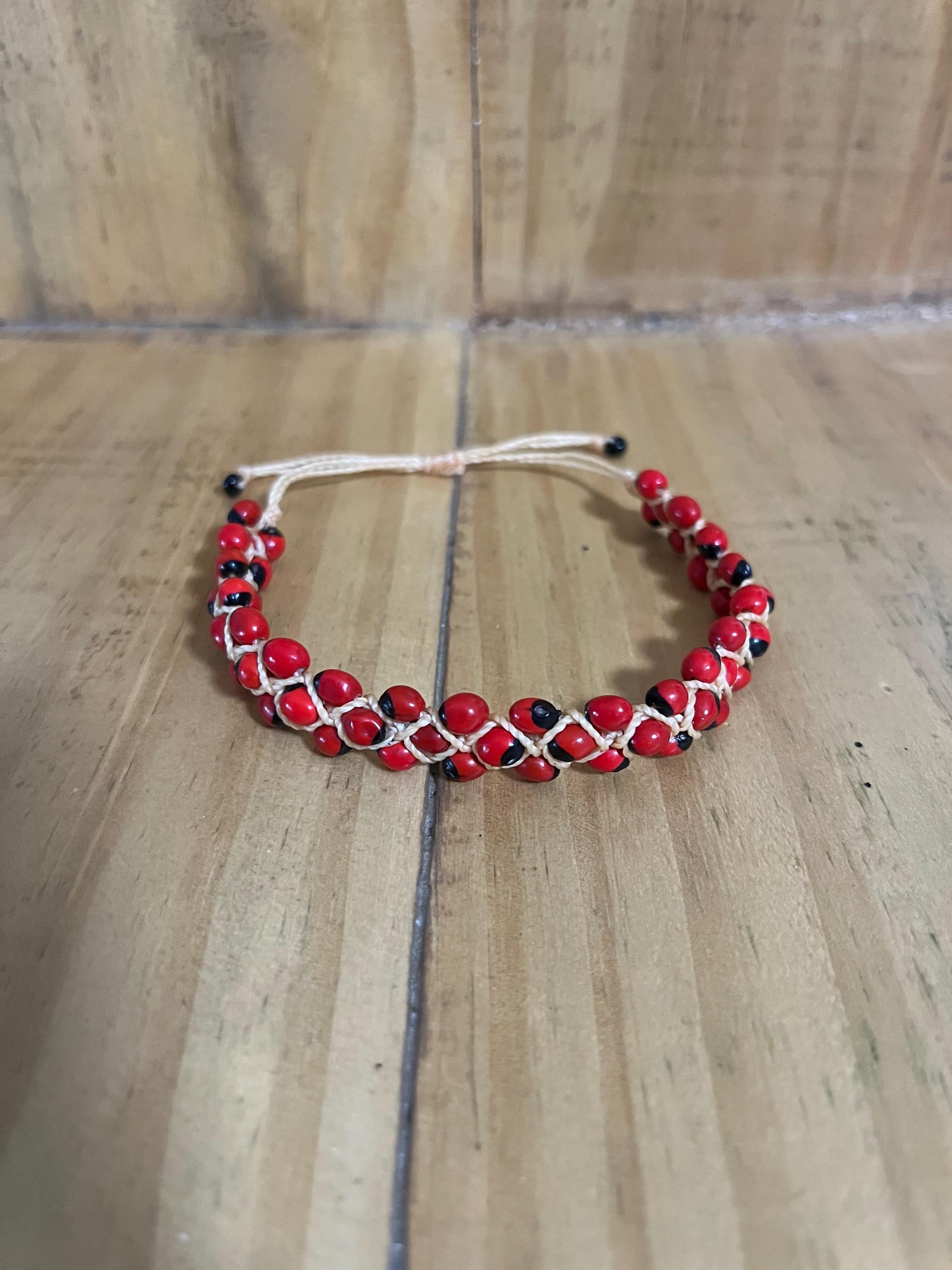 Peony Seeds Protection Bracelet – Pulsera de Protección Peonia